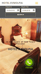 Mobile Screenshot of hotelevmolpia.com